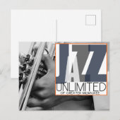 Carte postale Jazz Unlimited (Devant / Derrière)