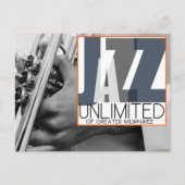 Carte Postale Jazz Unlimited Post Card (Devant)