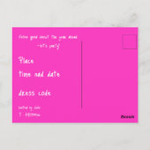 Carte Postale Jazzy Kitty - Heureux 2025 (Dos)