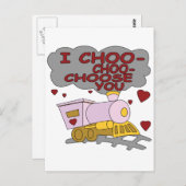 Carte Postale Je Choo Choo Choo Choisissez Vous (Devant / Derrière)