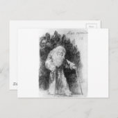 Carte Postale Je continue à apprendre par Francisco Goya (Devant / Derrière)