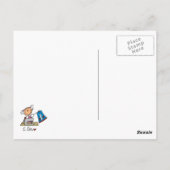 Carte Postale Je couds (Dos)