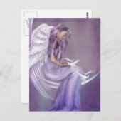 Carte Postale Je Crois Aux Anges (Devant / Derrière)