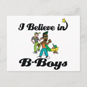 Carte Postale je crois aux B-boys