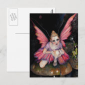 Carte Postale Je crois aux fées (Devant / Derrière)