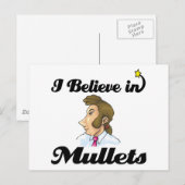 Carte Postale je crois aux rougets (Devant / Derrière)