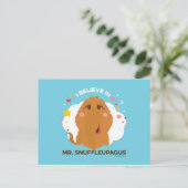 Carte Postale Je crois en Monsieur Snuffleupagus (Debout devant)