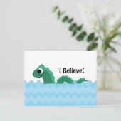 Carte Postale Je crois que Champ le Monstre du lac Champlain (Debout devant)