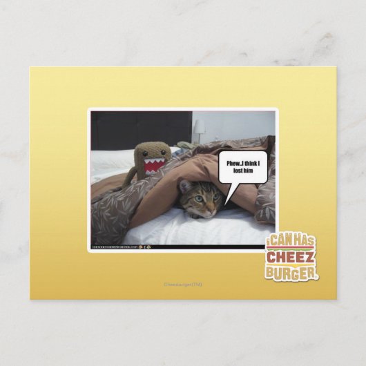 Carte Postale Je crois que je l'ai perdu (Devant)