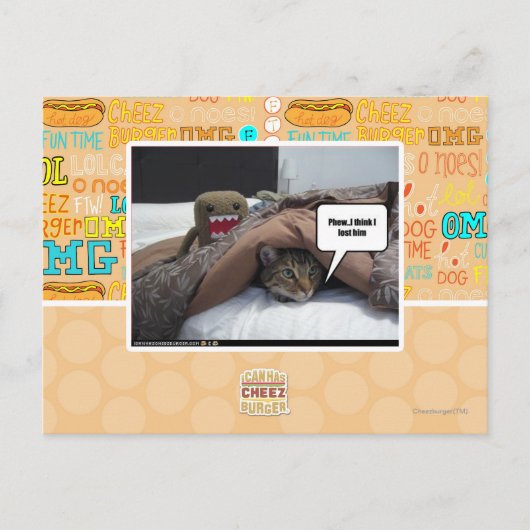 Carte Postale Je crois que je l'ai perdu (Devant)