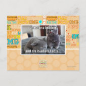 Carte Postale Je demande à un frère (Devant)