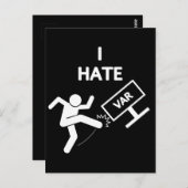Carte Postale Je déteste VAR (Devant / Derrière)