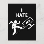 Carte Postale Je déteste VAR (Devant)