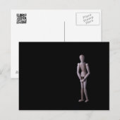 Carte Postale Je Dois Y Aller (Devant / Derrière)