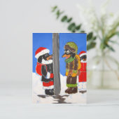 CARTE POSTALE JE DOXIE T'OSE TRIPER (Debout devant)