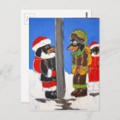 CARTE POSTALE JE DOXIE T'OSE TRIPER (Devant / Derrière)