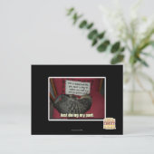 Carte Postale Je fais juste ma part. (Debout devant)