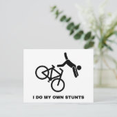 Carte Postale Je Fais Mes Propres Têtes (Debout devant)