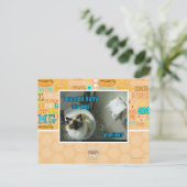 Carte Postale Je l'ai fait peluche fourrure vous (Debout devant)