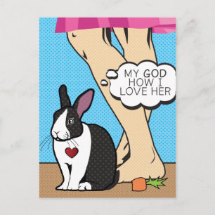 CARTE POSTALE JE L'AIME