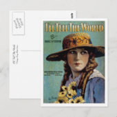 Carte Postale Je le dirai au monde (Devant / Derrière)