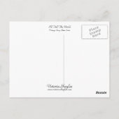 Carte Postale Je le dirai au monde (Dos)