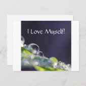 Carte Postale "Je M'Aime !" Série #2 (Devant / Derrière)