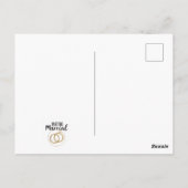 Carte Postale Je me marie (Dos)