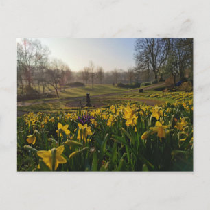 Carte Postale Je me promenais seul comme un nuage par William Wo