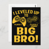 Carte Postale Je Me Suis Rendu À Big Bro (Devant / Derrière)