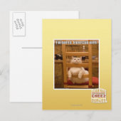 Carte Postale Je m'ennuie. (Devant / Derrière)