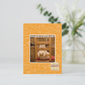 Carte Postale Je m'ennuie. (Debout devant)