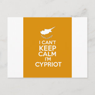 Carte Postale Je N'Ai Pas Pu Garder Le Calme À Chypre