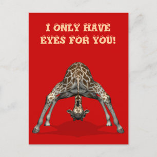 Carte Postale Je N'Ai Que Des Yeux Pour Toi