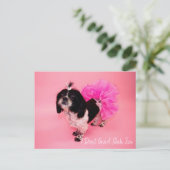 Carte Postale Je ne donne pas un tzu chiite (Debout devant)