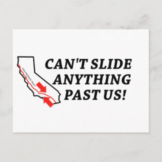 Carte Postale Je ne peux pas glisser quelque chose qui nous pass