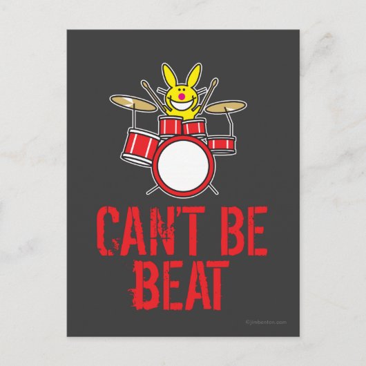 Carte Postale Je ne peux pas me battre (Devant)