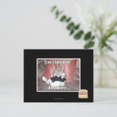 Carte Postale Je ne peux pas parler maintenant, le patron se bat (Debout devant)