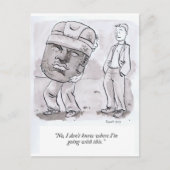 Carte Postale Je ne sais pas où je vais avec ça (Devant)