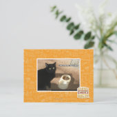 Carte Postale Je ne sais pas que vous vous êtes inquiétés (Debout devant)