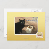 Carte Postale Je ne sais pas que vous vous êtes inquiétés (Devant / Derrière)