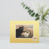 Carte Postale Je ne sais pas que vous vous êtes inquiétés (Debout devant)