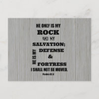 Je ne serai pas Moved Bible Verse