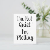 Carte Postale Je ne suis pas calme, je suis en train de voler (Debout devant)