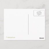 Carte Postale Je ne suis pas irlandais mais Embrasse-moi quand m (Dos)