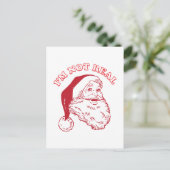 Carte Postale Je ne suis pas réel (Debout devant)