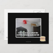 Carte Postale Je ne vois pas comment cela pourrait échouer (Devant / Derrière)