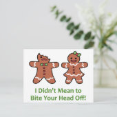 Carte Postale Je ne voulais pas dire (Debout devant)