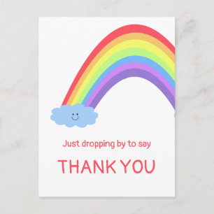 Carte Postale Je passe pour parler de MERCI. Vos paroles.