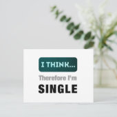 Carte Postale Je pense (Debout devant)